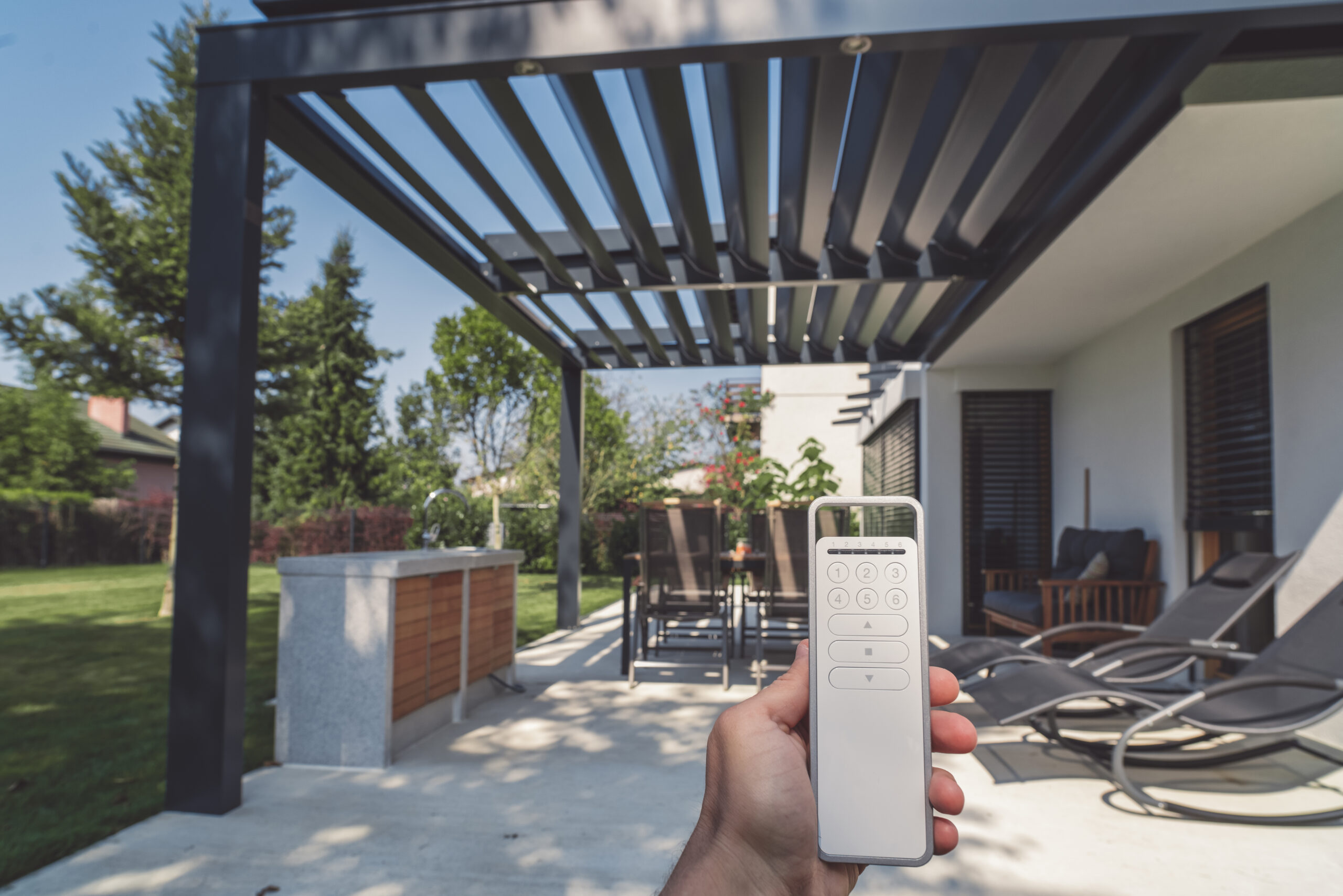 Bioklimatik Pergola Sistemi Bioklimatik Pergola Sistemi